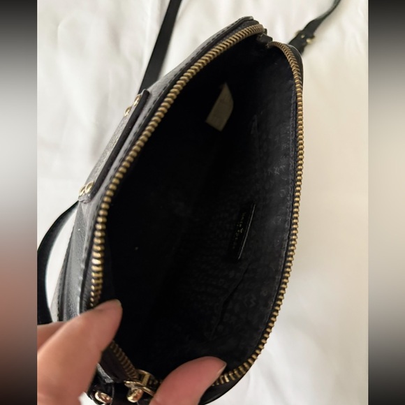 Kate Spade Black Dome Shaped Crossbody Purse - Picture 12 of 13